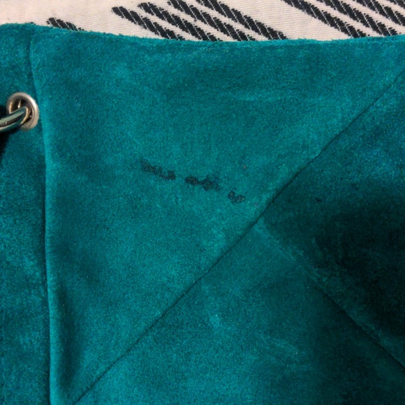 Vintage Real Suede Purse - Picture 4 of 7